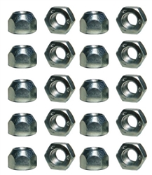 Original Style Lug Nut Set with Diamond Cut for Rally Wheel or Steel Wheel, USA Made