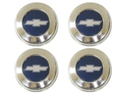 1970 - 1975 Camaro Z28 5-Spoke Wheel Center Caps Set with Bowtie