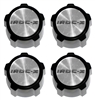 1982 - 1992 Camaro Iroc-Z 15 Inch Mag Wheel Center Caps Set, Silver