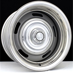 Chevy Camaro Rally Wheel Kit with Chevy Motor Division Disc Brake Flat Caps