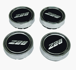 1980 - 1981 Five Spoke N90 Mag Aluminum Wheel Z28 Center Caps, Set