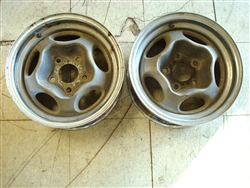Spyder Motor Wheels, Original Used Pair