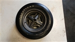 Goodyear Polyglas Custom Wide Tread A70 X 13 Vega GT Rallye Wheel and Tire, Used Vintage Original