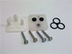 1970 - 1981 New Windshield Washer Pump Repair Kit w/ Correct White Head