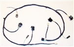 1969 Camaro Rear Body Tail Light Wiring Harness, Rally Sport