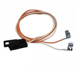 1968 Camaro Console Wiring Harness, Manual Transmission without Factory Gauges