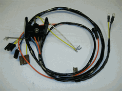 1972 Camaro Engine Wiring Harness, A/T with TH-400, with BB V8, with Warning Lights