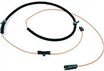 1971 - 1977 Camaro Trunk Light Extension Wire Harness with Black Protective Wrap
