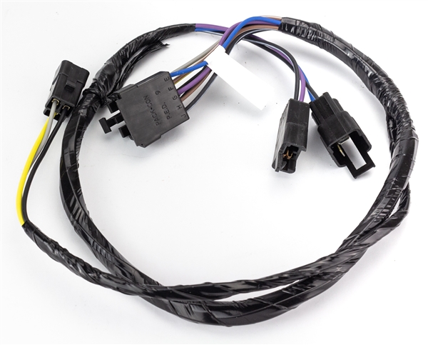 1970 - 1975 Camaro Speaker Wiring Harness, with 2 Speaker Factory Stereo Speaker