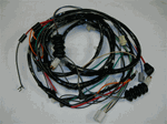 1968 Front Light Wiring Harness , 6 Cylinder with Warning Lights, with Rally Sport