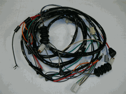 1971 Camaro Front Light Wiring Harness, V8 with Warning Lights