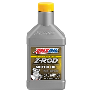 AMSOIL Z-ROD® 10W-30 Synthetic Engine Motor Oil, 1 Quart