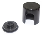1967 - 1975 Camaro Alternator Cap and Retainer Set, Black | Camaro Central