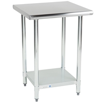 Commercial 24" x 24" SS Equipment Stand