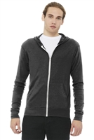 BC3939 SALE Bella+Canvas Â® Unisex Triblend Full-Zip Lightweight Hoodie