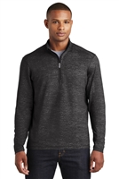 Sport-Tek Sport-Wick Stretch Reflective Heather 1/2-Zip Pullover