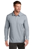 TravisMathew Oceanside Heather Long Sleeve Polo