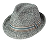 Broner - Stripped band Fedora