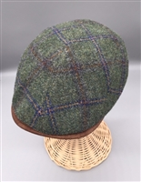 Capas Italian Olive Plaid Cambridge Cap