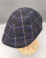 Epoch Plaid Wool Blend Duckbill Cap