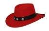 Parati Hats- Red Gambler