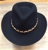 Parati Hats - Black Fedora