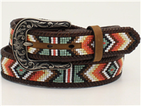 M & F - NOCONA WOMEN'S SOUTHWESTERN BEADED WESTERN BELT