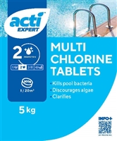 Acti Multifunctional Chlorine Tablets 5kg