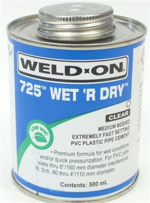 Wet r Dry Fast Cure Cement