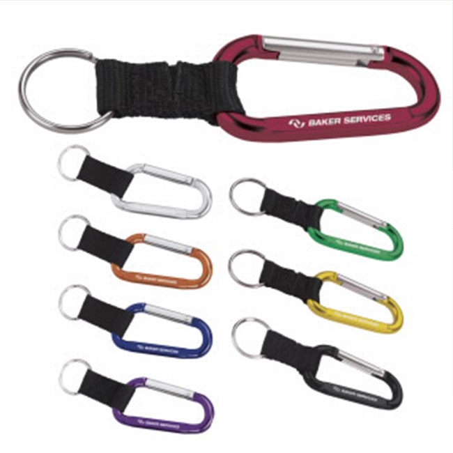 16-073 Anodized Carabiner 8mm