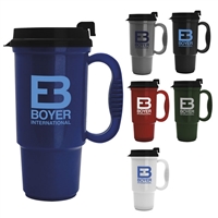 16-211C Budget Traveler Mug 16 oz.