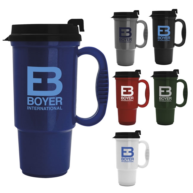 16-211C Budget Traveler Mug 16 oz.