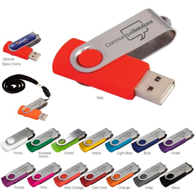 16-313 32 GB Folding USB 2.0 Flash Drive