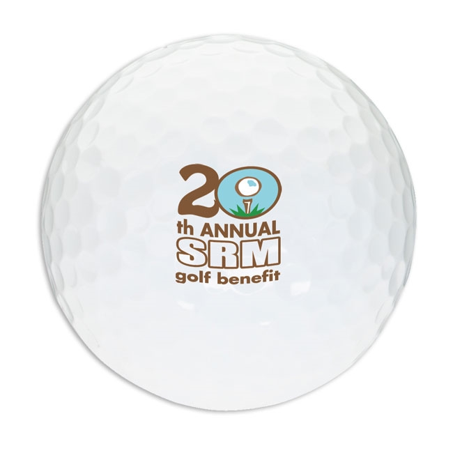 16-333 White Golf Ball 12-Pack