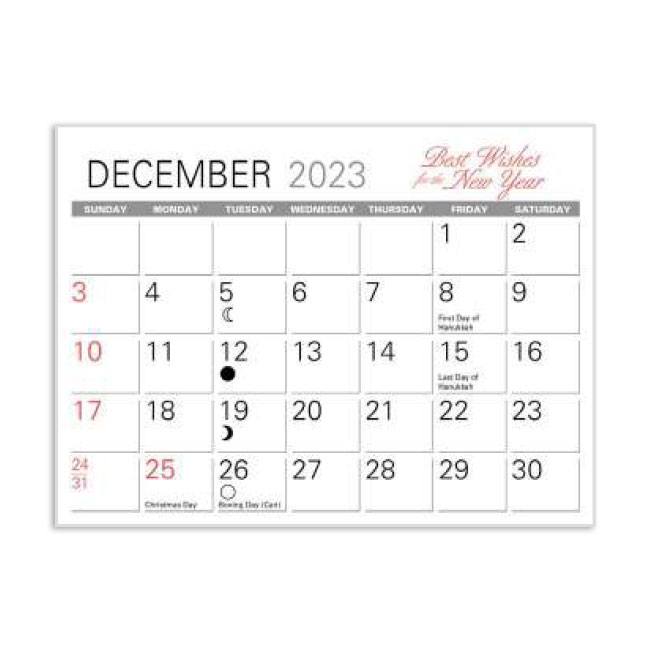 17-MR Memo Desk Calendar Refill