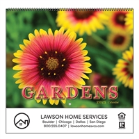 35-820 Gardens Wall Calendar