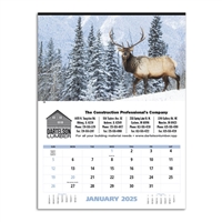 41-07 North American Wildlife Executive Wall Calendar