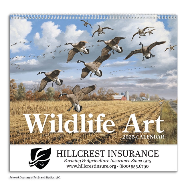 41-31 Wildlife Art Wall Calendar