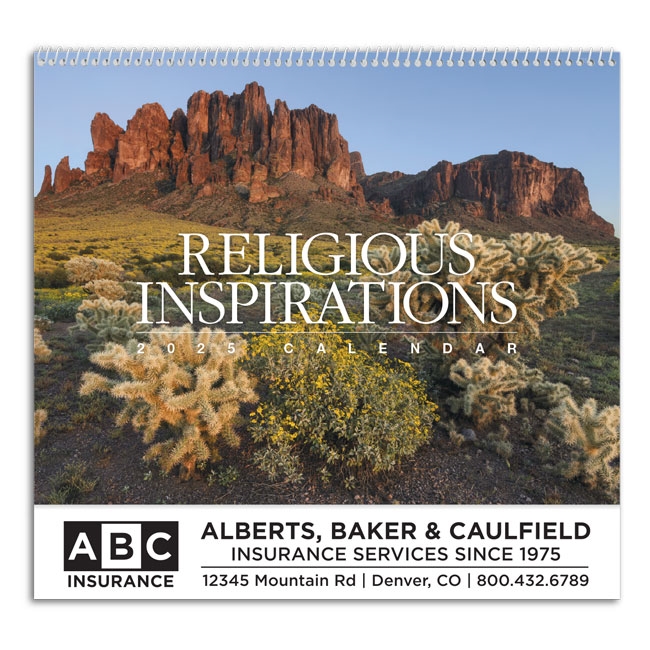 41-33 Religious Inspirations Wall Calendar