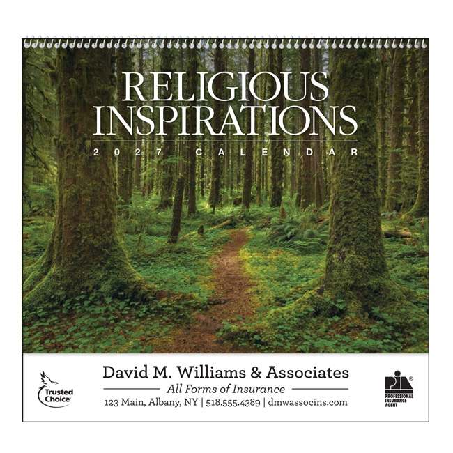 41-33 Religious Inspirations Wall Calendar