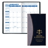 50-58 Two Tone Soft Vinyl Monthly Planner