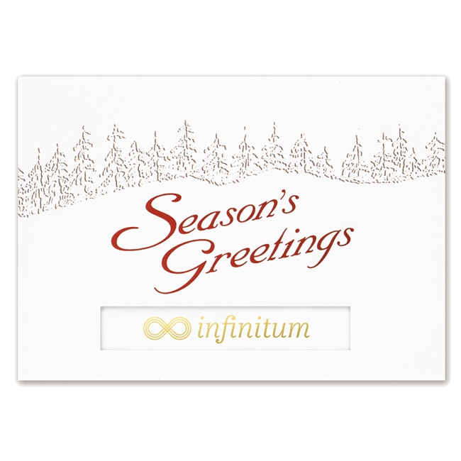 5538 Season's Greetings Holiday Card