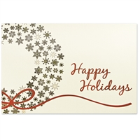 5581 Gold Snowflakes Wreath