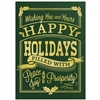 5732 Happy Holidays Vintage