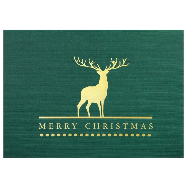 5756 Christmas Stag Holiday Greet