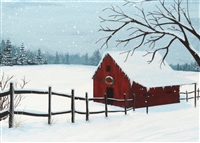 5759 Winter Barn Holiday Greet