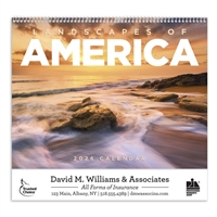 61-801 Landscapes of America Wall Calendar