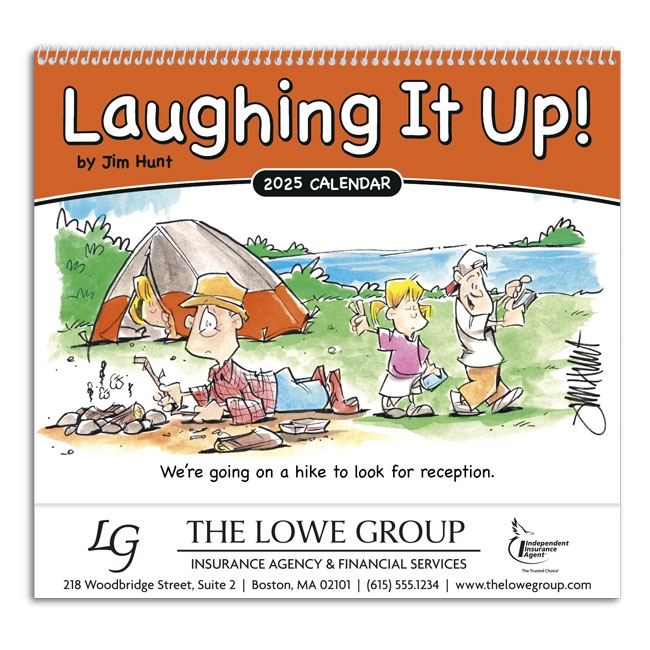 61-813 Laughing It Up Wall Calendar