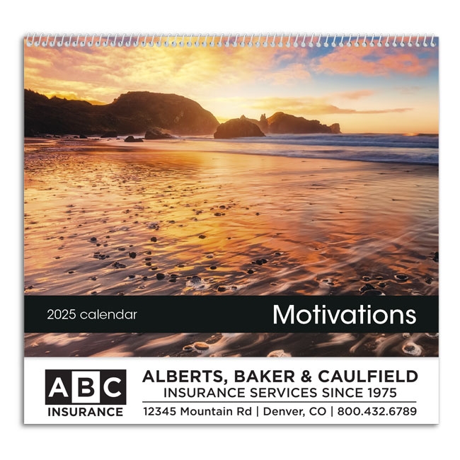 61-828 Motivations Wall Calendar