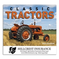 61-830 Classic Tractors Wall Calendar